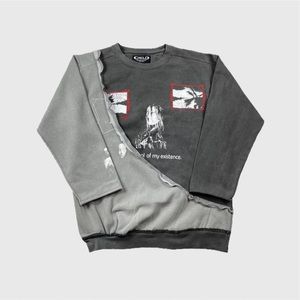 ‘Grey Deconstruction II’ 
Greyscale Crewneck Sweatshirt